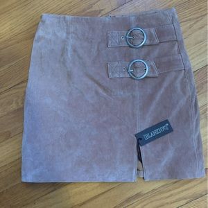 NWT Suede Mini Skirt size 24